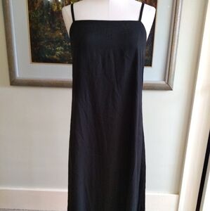 NWT Everlane black slip dress